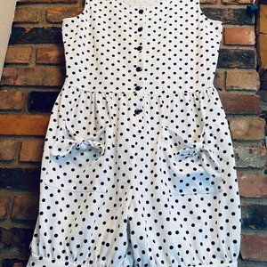 Vintage Eber San Francisco Polka Dot Romper ⚡️💕